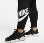 Nike Sportswear Classics legging met graphic en hoge taille voor dames (Plus Size) Zwart - Thumbnail 2