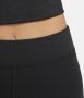 Nike Sportswear Classics legging met hoge taille en graphic voor dames Zwart - Thumbnail 4