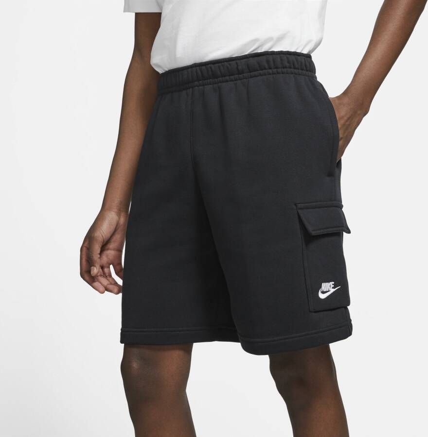 Nike Sportswear Club Cargoshorts voor heren Zwart