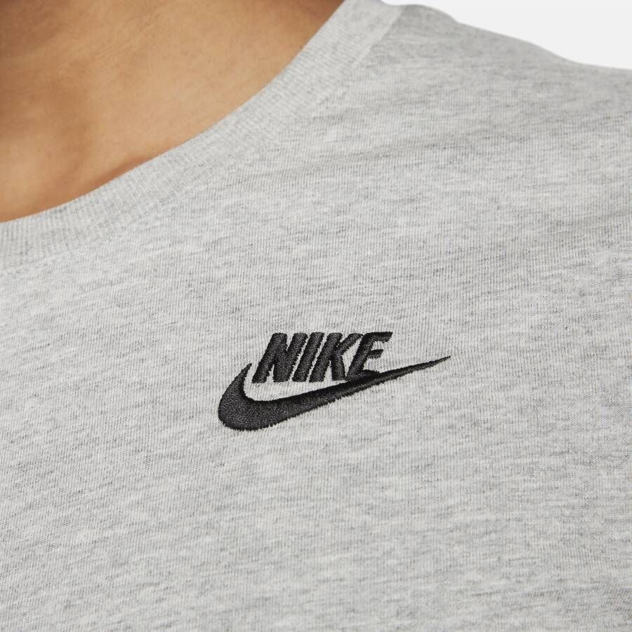 Nike Sportswear Club Essentials T-shirt voor dames Grijs