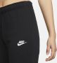 Nike Sportswear Club Fleece Aansluitende joggingbroek met halfhoge taille voor dames Zwart - Thumbnail 5