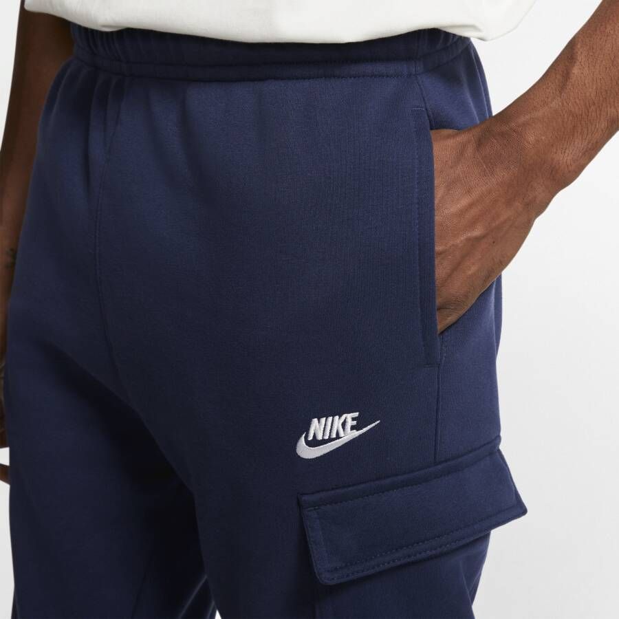 Nike Sportswear Club Fleece Cargobroek voor heren Blauw