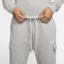 Nike Sportswear Club Fleece Cargo Pants Trainingsbroeken Kleding dark grey heather matte silver whit maat: L beschikbare maaten:S L XL - Thumbnail 12