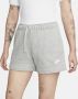 Nike Sportswear Club Fleece Damesshorts met halfhoge taille Grijs - Thumbnail 3