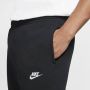 Nike Herenbroek Sportswear Club Fleece Black Black White- Heren Black Black White - Thumbnail 13