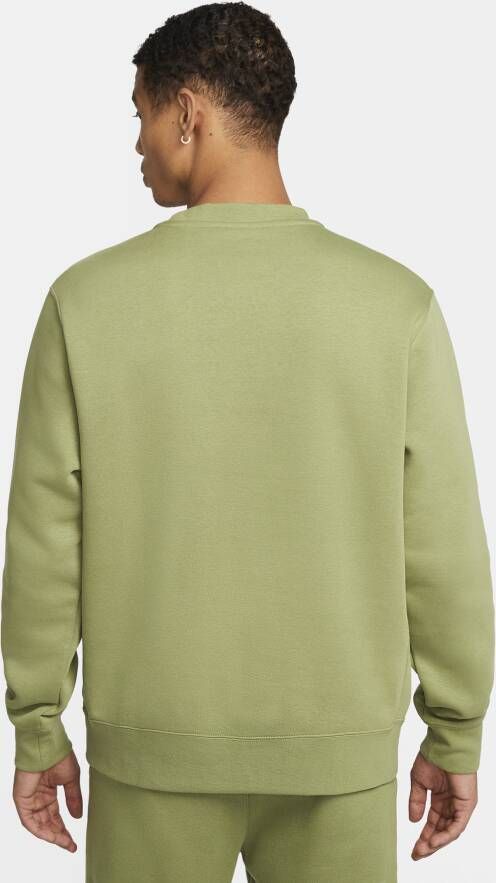 Nike Sportswear Club Fleece Herenshirt met ronde hals en graphic Groen
