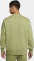 Nike Sportswear Club Fleece Herenshirt met ronde hals en graphic Groen - Thumbnail 2