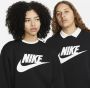 Nike Sportswear Club Fleece Herenshirt met ronde hals en graphic Zwart - Thumbnail 3