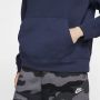 Nike Comfortabele en stijlvolle Sportswear Club hoodie Blauw Unisex - Thumbnail 12