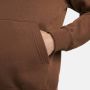Nike Fleece Hoodie met Trekkoordcapuchon Brown Heren - Thumbnail 8