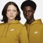 Nike Sportswear Club Bruin Sweater met Capuchon Heren - Thumbnail 3