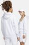 Nike Sportswear Club Fleece Hoodie Grijs Wit White Heren - Thumbnail 2