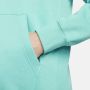 Nike Sportswear Club Fleece Hoodie Washed Teal Blue Heren - Thumbnail 4