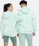 Nike Club Fleece Hoodie Long Sleeve Sweatshirt Green Heren - Thumbnail 3