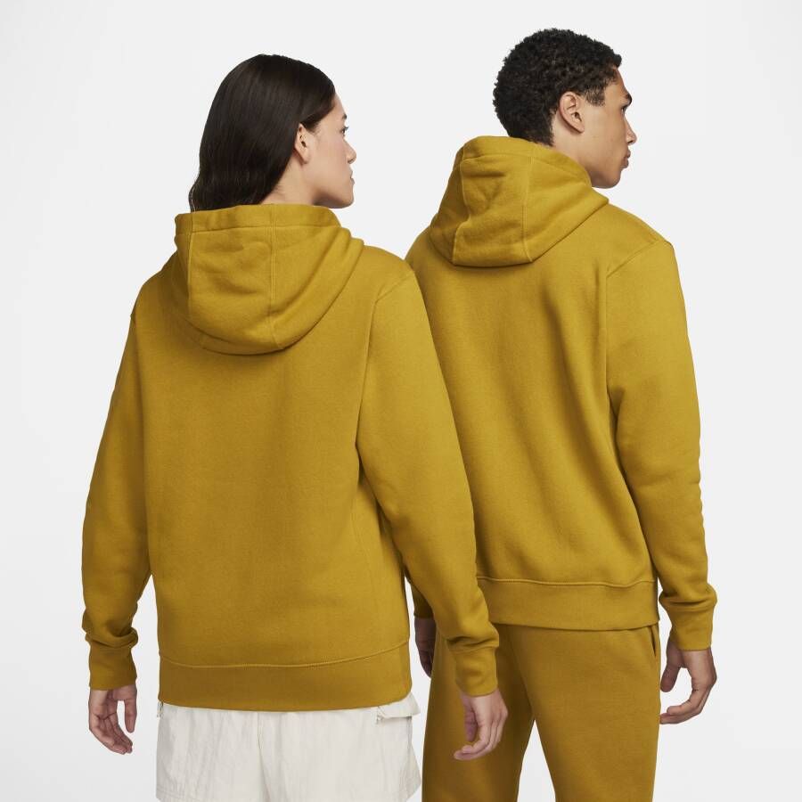 Nike Sportswear Club Fleece Hoodie met rits voor heren Bruin