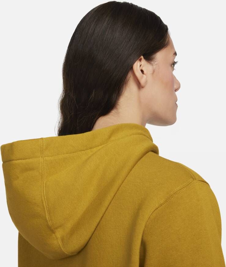 Nike Sportswear Club Fleece Hoodie met rits voor heren Bruin