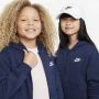 Nike Sportswear Club Fleece hoodie met rits voor kids Blauw - Thumbnail 4