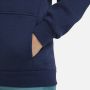 Nike Sportswear Club Fleece hoodie met rits voor kids Blauw - Thumbnail 5