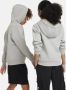 Nike Sportswear Club Fleece hoodie met rits voor kids Grijs - Thumbnail 3