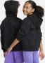 Nike Sportswear Club Fleece hoodie met rits voor kids Zwart - Thumbnail 4