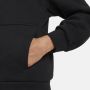 Nike Sportswear Club Fleece hoodie met rits voor kids Zwart - Thumbnail 6