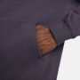 Nike Paarse Fleece Hoodie met Koord Purple Heren - Thumbnail 3