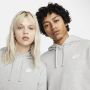 Nike Sportswear Club Grijs Sweater met Capuchon Dames - Thumbnail 7