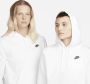 Nike Sportswear Club Fleece Hoodie voor dames Wit - Thumbnail 2