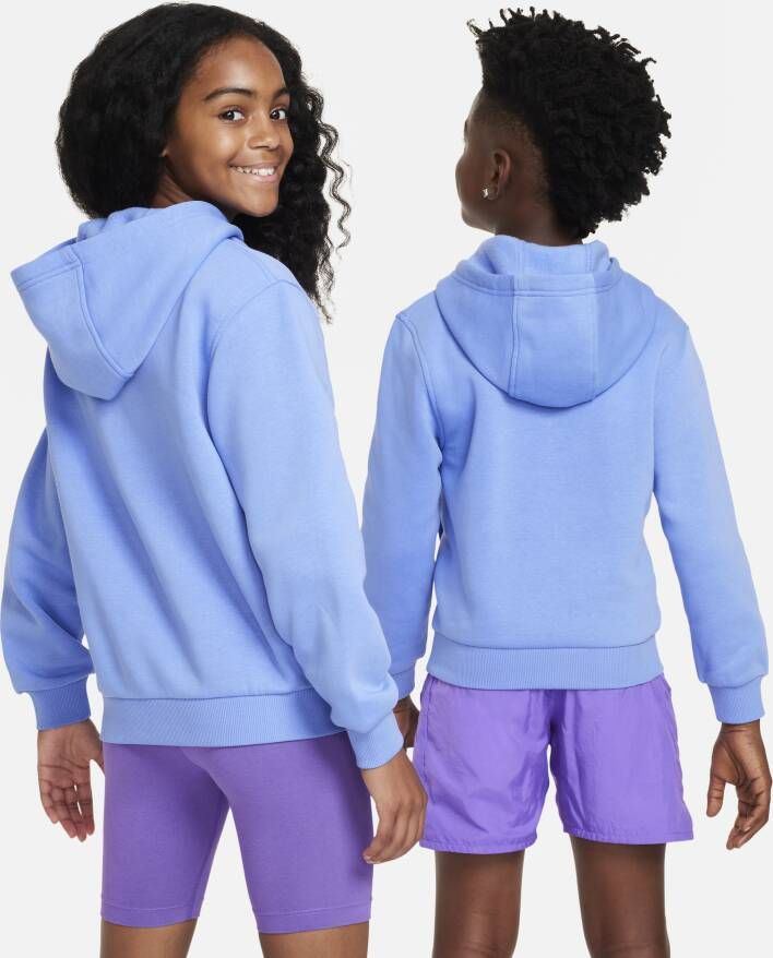 Nike Sportswear Club Fleece Hoodie voor kids Blauw