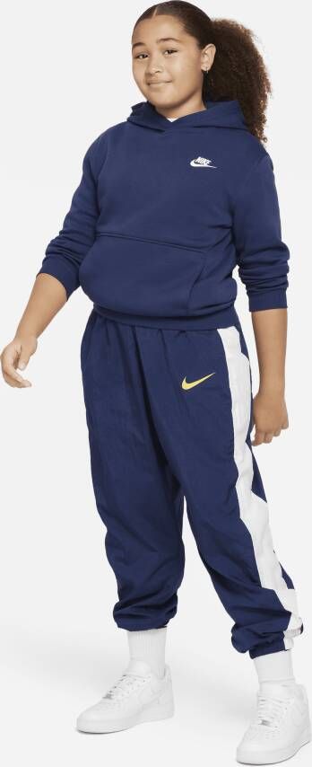Nike Sportswear Club Fleece hoodie voor kids (ruimere maten) Blauw - Foto 5
