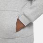Nike Sportswear Club Fleece hoodie voor kids (ruimere maten) Grijs - Thumbnail 4