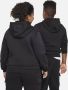 Nike Sportswear Club Fleece hoodie voor kids (ruimere maten) Zwart - Thumbnail 2
