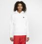 Nike Sportswear Fleece Hoodie White Dames - Thumbnail 8