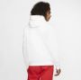 Nike Sportswear Fleece Hoodie White Dames - Thumbnail 9
