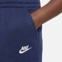 Nike Sportswear Club Fleece joggingbroek voor kids (ruimere maten) Blauw - Thumbnail 4