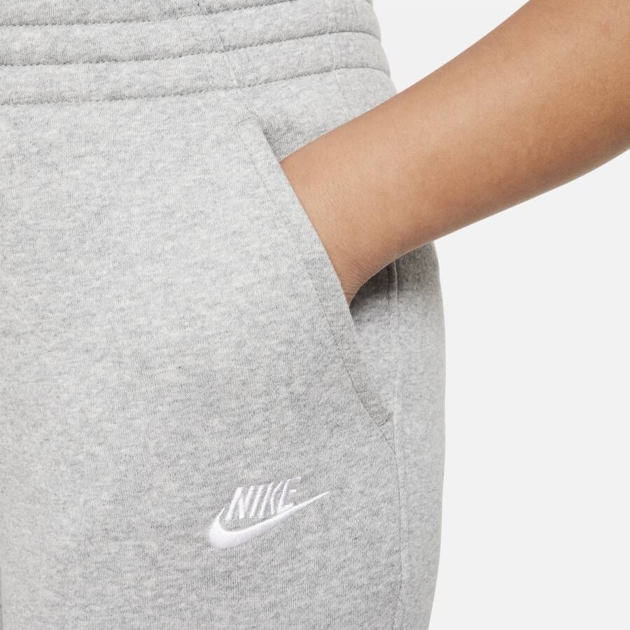 Nike Sportswear Club Fleece joggingbroek voor kids (ruimere maten) Grijs - Foto 4