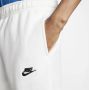 Nike Comfortabele Sweatpants met Logo Borduurwerk White Unisex - Thumbnail 7