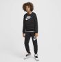Nike Sportswear Club Fleece Jongenstop met ronde hals Zwart - Thumbnail 3