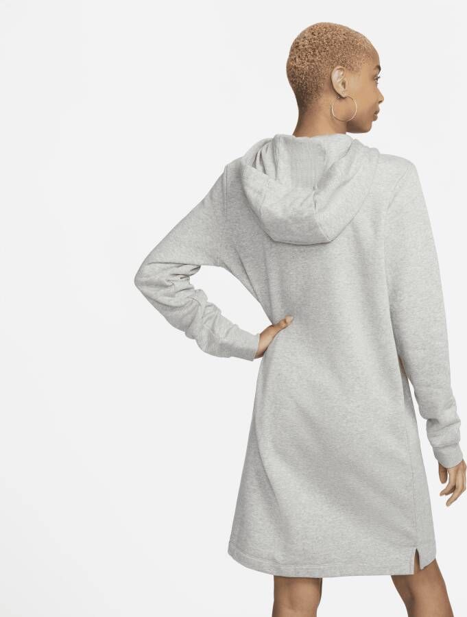 Nike Sportswear Club Fleece Jurk met capuchon Grijs