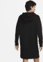 Nike Sportieve Hoodiejurk met Zijsplitten Gray Dames - Thumbnail 2