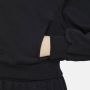 Nike Sportswear Club Fleece korte hoodie voor meisjes Zwart - Thumbnail 4