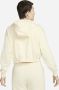 Nike Sportswear Club Fleece Korte oversized hoodie met graphic voor dames Wit - Thumbnail 2