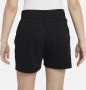 Nike Sportswear Club Fleece meisjesshorts van sweatstof (13 cm) Zwart - Thumbnail 3