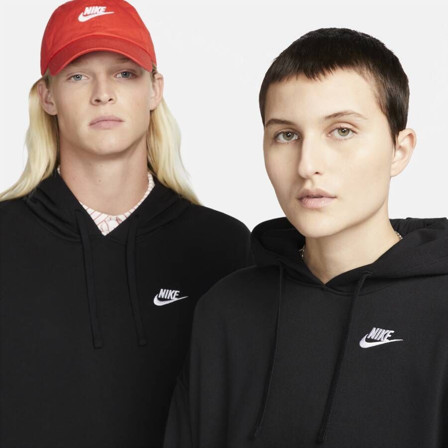 Nike Sportswear Club Fleece Oversized dameshoodie Zwart