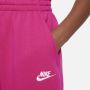 Nike Sportswear Club Fleece ruimvallende meisjesbroek Roze - Thumbnail 3
