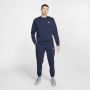 Nike Comfortabele Fleece Crewneck Sweatshirt Blauw Unisex - Thumbnail 8