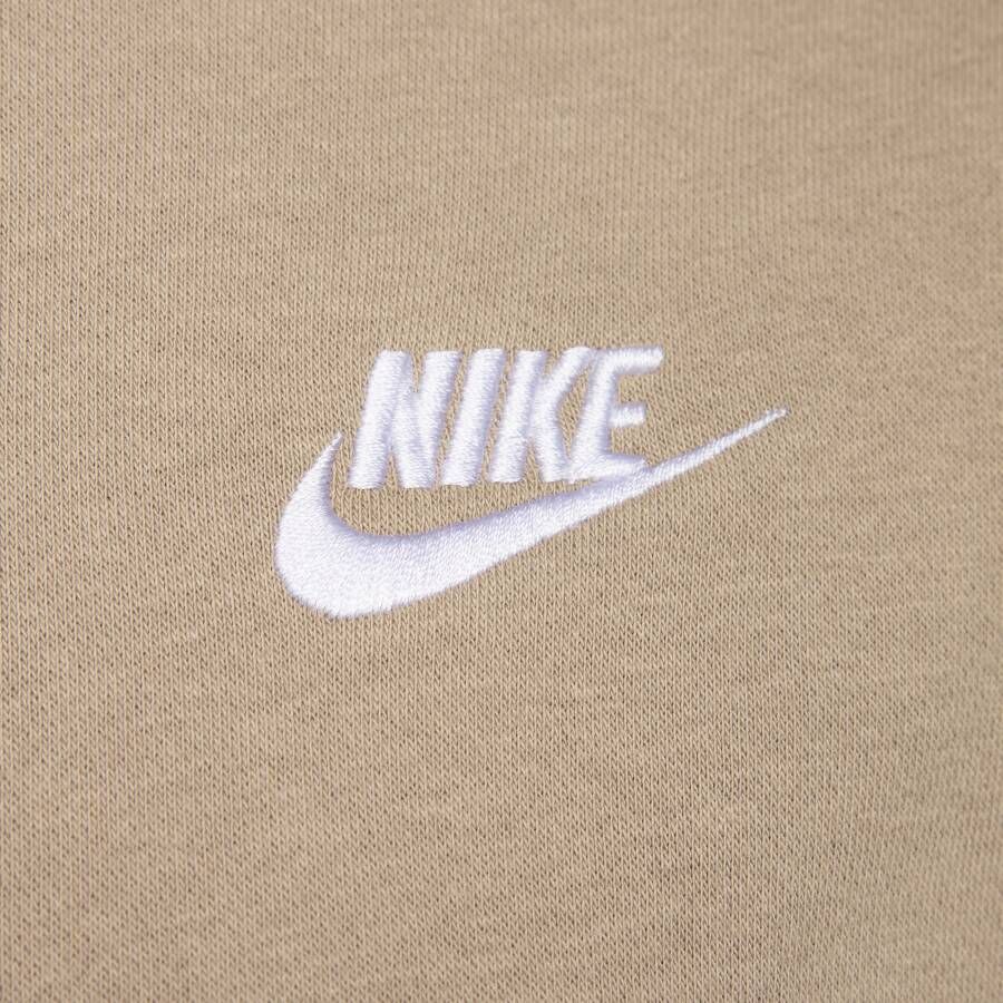 Nike Sportswear Club Fleece Herentop met ronde hals Bruin