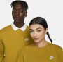 Nike Sportswear Club Fleece Shirt met ronde hals Bruin - Thumbnail 4