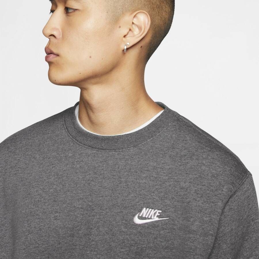 Nike Sportswear Club Fleece Shirt met ronde hals Grijs - Foto 3