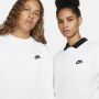 Nike Sportswear Club Fleece Crew Sweaters Kleding white black maat: XL beschikbare maaten:XL XXL - Thumbnail 8